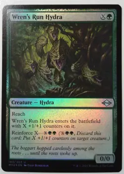 Wren's Run Hydra *FOIL Uncommon* Magic MtG x1 Modern Horizons 2 - Image 1