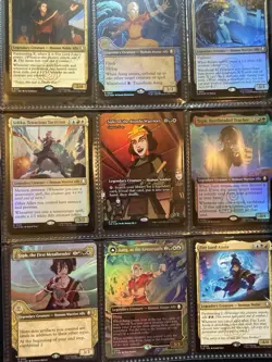 MTG Avatar: The Last Airbender Collection - NM - ENTIRE BINDER (Includes SLD) - Image 2
