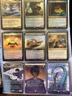 MTG Avatar: The Last Airbender Collection - NM - ENTIRE BINDER (Includes SLD) - Image 3