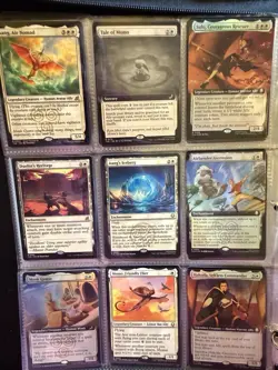 MTG Avatar: The Last Airbender Collection - NM - ENTIRE BINDER (Includes SLD) - Image 5