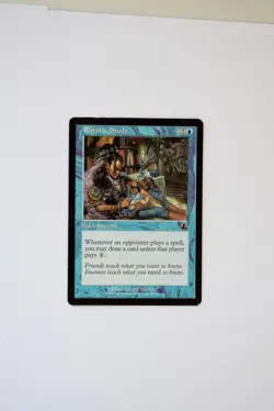 Rhystic Study Prophecy LP MTG Magic the Gathering Blue Enchantment 45/143 - Image 1