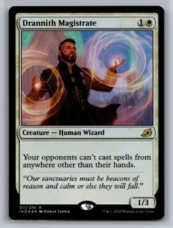 Drannith Magistrate 11 Ikoria: Lair of Behemoths Magic: The Gathering Foil NM - Image 1