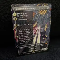 Summon: Bahamut (Borderless) - 356 -Mythic- Magic The Gathering FINAL FANTASY - Image 2