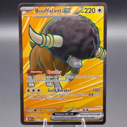 Bouffalant ex - 162/086 Ultra Rare SV: White Flare Pokemon TCG NM - Image 1