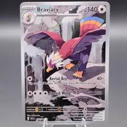 Braviary - 155/086 Illustration Rare SV: Black Bolt Pokemon TCG NM - Image 1