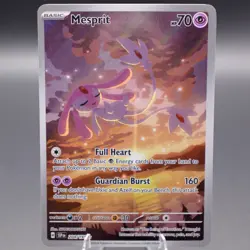 Mesprit - 204/191 Illustration Rare SV08: Surging Sparks Pokemon TCG NM - Image 1