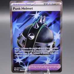 Punk Helmet 121/094 Ultra Rare ME02: Phantasmal Flames Pokemon TCG NM - Image 1