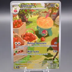 Appletun 211/191 Illustration Rare SV08: Surging Sparks Pokemon TCG NM - Image 1