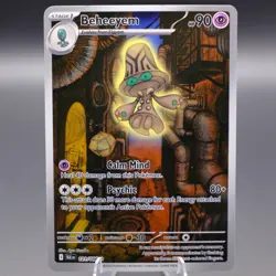 Beheeyem - 121/086 Illustration Rare SV: Black Bolt Pokemon TCG NM - Image 1
