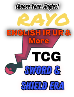 Choose your Singles! Sword & Shield ERA Pokemon TCG Fusion Strike Evolving Skies - Image 1