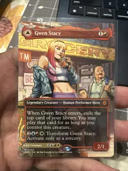 Gwen Stacy (0202) (Borderless) Marvel's Spider-Man Regular - Image 1