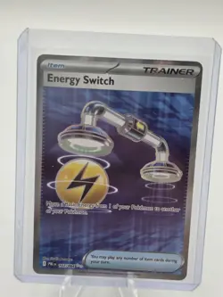 Energy Switch 107/084 Full Art Ultra Rare Pokemon Pitch Black ME05 NM English - Image 1