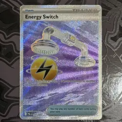 Energy Switch 107/084 - Full Art Rare - Pokemon TCG - Pitch Black - Image 1