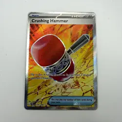 Crushing Hammer 105/084 Me05: Pitch Black Holo - Pokemon TCG - NM - Image 1