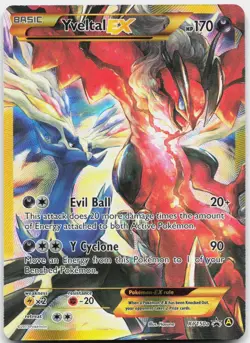 Yveltal EX XY150A Holo Promo Alternate Art Promos Pokemon Lightly Played - Image 1