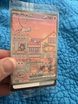 SEALED Mew ex SVP 053 Black Star Promo Full Art Pokemon TCG Scarlet Violet 151 - Image 2