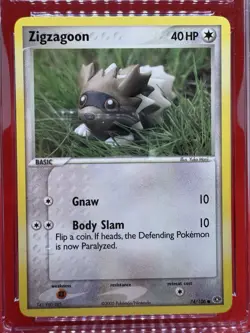 Zigzagoon 74/106 EX Emerald - CGC GEM MINT 10- Pokemon TCG 2005 Vintage - Image 2