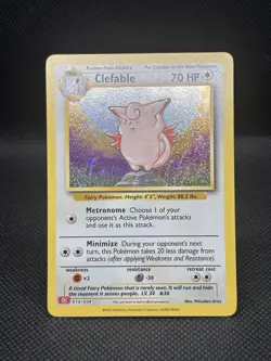 The Pokemon Company Clefable 014/034 Holo Pokemon TCG Classic Collection - Image 2