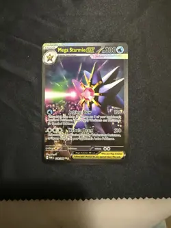 Pokemon TCG Holo Mega Starmie EX 118/088 SIR NM - Image 2