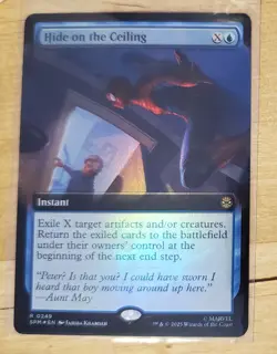 Hide on the Ceiling (Extended Art) Marvel's Spider-Man Foil IN HAND - Image 1