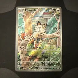 Pokemon Meowth #106/094 ME02: Phantasmal Flames Illustration Rare - Image 1