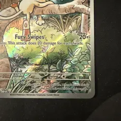 Pokemon Meowth #106/094 ME02: Phantasmal Flames Illustration Rare - Image 5