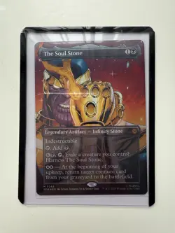 The Soul Stone (Borderless) Marvel's Spider-Man Foil - Image 1