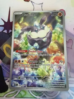Pokemon TCG Carbink 242/217 Ascended Hero’s Illustration Rare Holo EN 2026 - Image 3