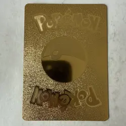 Charmander, Bulbasaur & Squirtle GX Gold Foil Fan Art Pokemon Textured 3/99 - Image 2