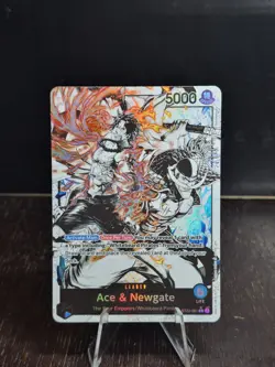 Ace and Newgate Leader ST22-001 [PAR] Parallel Starter Deck Promo One Piece TCG - Image 1