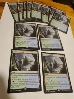 Lumbering Falls × 4 NM - LP Battle for Zendikar mtg - Image 1