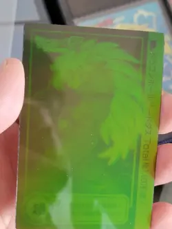 1996 Dragon ball z card Son Goku 3D Hologram Carddass Limited 1000. 95+ - Image 3