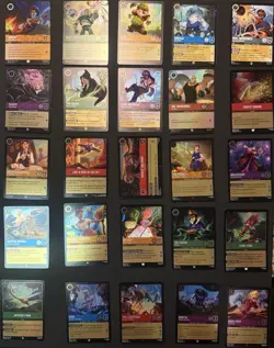 Disney Lorcana wilds unknown 29 holofoil cards 259 bulk cards - Image 1