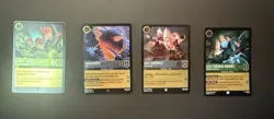 Disney Lorcana wilds unknown 29 holofoil cards 259 bulk cards - Image 2