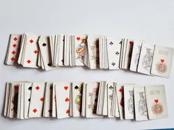 CARTE DA GIOCO MODIANO REGNO D'ITALIA 1942 POKER VINTAGE ORIGINAL PLAYING CARDS - Image 4