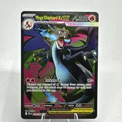 Pokemon TCG Mega Charizard X EX 109/094 XY Full Art Holo Ultra Rare English - Image 1