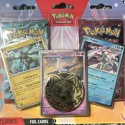 Pokemon TCG Pokemon 2-Pack Blister Foil Zekrom Latios Palkia English 5 pack lot - Image 3