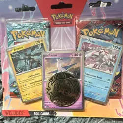 Pokemon TCG Pokemon 2-Pack Blister Foil Zekrom Latios Palkia English 5 pack lot - Image 4