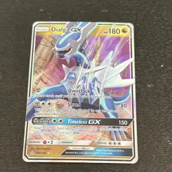 Pokemon TCG SM Ultra Prism Full Art Dialga GX Single - Image 1