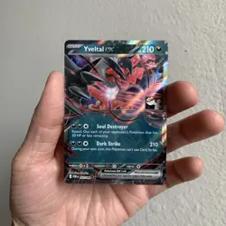 Yveltal EX 053/088 NM - Prize Pack Series 9 - Play! Pokemon Stamped - Image 1