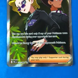 Pokemon TCG Rust Syndicate Grunt 112/084 Ultra Rare Full Art Trainer Pitch Black - Image 3