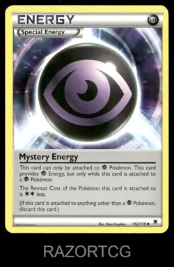 MYSTERY ENERGY 112/119 UC PHANTOM FORCES POKEMON LP - Image 2
