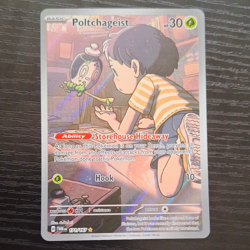 Pokemon Company Poltchageist Illustration Rare Holo Sv06 171/167 Eng - Image 1