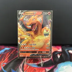 Pokemon Charizard V 019/189 Darkness Ablaze Holo Ultra Rare English 2020 - Image 1