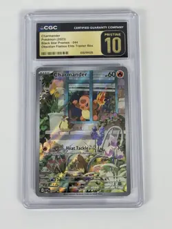 CGC Pristine 10 Charmander 044 Scarlet & Violet Promo Holo English 2023🔥🔥 - Image 1