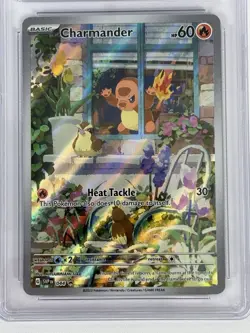 CGC Pristine 10 Charmander 044 Scarlet & Violet Promo Holo English 2023🔥🔥 - Image 2