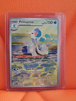 Pokemon Primarina 088/084 Illustration Rare IR Pitch Black English Pack Fresh - Image 1