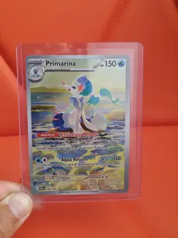 Pokemon Primarina 088/084 Illustration Rare IR Pitch Black English Pack Fresh - Image 3