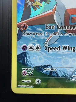 2015 Pokemon Latias XY78 Black Star Promo (LP) - Image 4