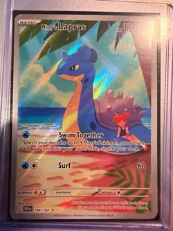 Misty's Lapras 194/182 Sv10 Destined Rivals Holo Full Art Rare English 110HP - Image 1